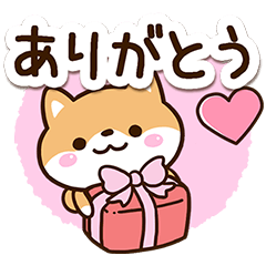 Sticker of Cute Shiba38