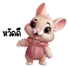 Cute Rabbit Thai