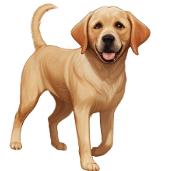 Labrador Retriever-daily stickers
