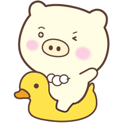 Pearl Pig & cute Friends 5 (baby)