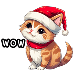 Christmas Little Cat
