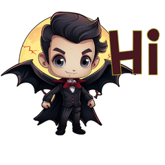 Hello Halloween Sticker