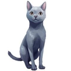 Russian Blue-daily stickers