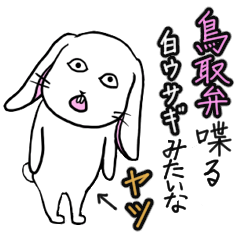 lop ear white rabbit(Modified version)