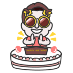 Baby takupon celebration sticker