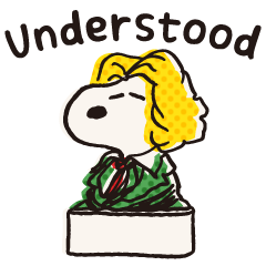 【英文版】Snoopy Comical Stickers