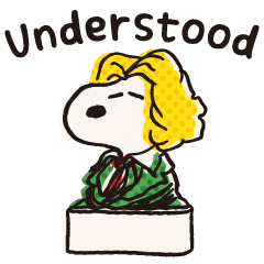 Snoopy Comical Stickers