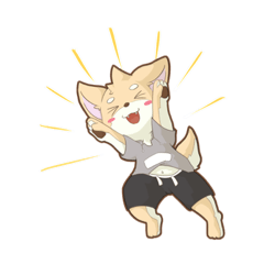 Cheerful Chihuahua Lui-kun Sticker