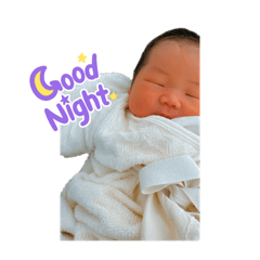 Kawada family's first baby commemorative