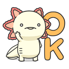 Axolotls and words