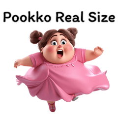 Pookko Real Size