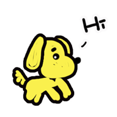 呆呆小黃狗