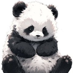 giant panda with ideals and persistence