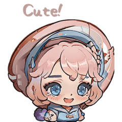 CuteCuteSticker3987_EN