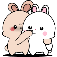 Just Rabbit 3 : Animated Stickers
