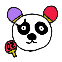 Panda ping pong 02