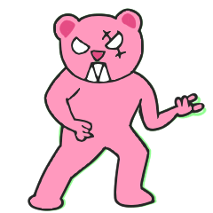 pinkbear dance