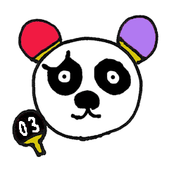 Panda ping pong 03
