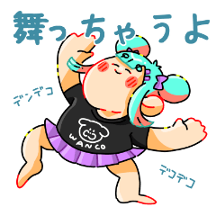 Super easy-to-use girl Sticker 2