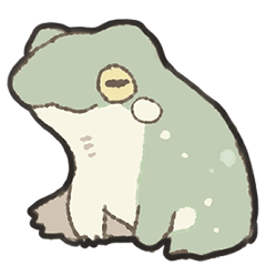 カエルゆるすたんぷ