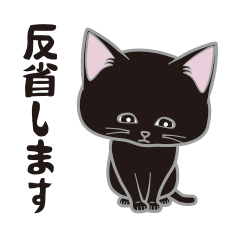 にゃんちょこりん(黒猫)