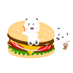 Polar Bear  Ventures into the Food World