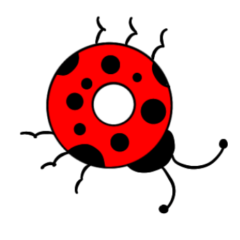 ladybug stickers