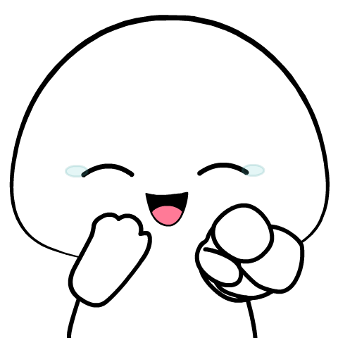 White Bald : Pop-up stickers