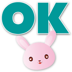 Cute Pink Rabbit-Common Phrases
