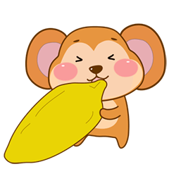 Little cute monkey Woo3