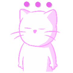 Meow Meow Pink Cat V.1 by NMONiFY