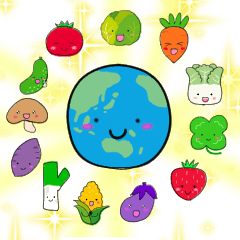 I am vegetable sticker