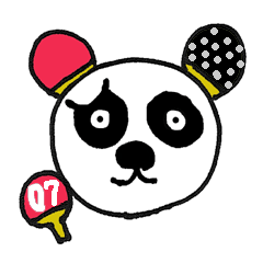 Panda ping pong 07
