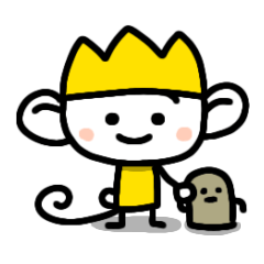 monkey with a mountain-shaped head