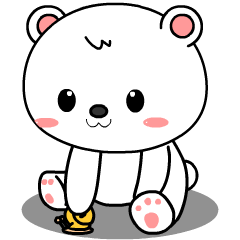 Snow Bear : Animated Stickers