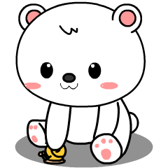 Snow Bear : Animated Stickers