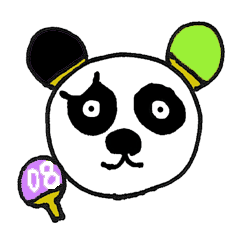 Panda ping pong 08