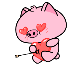 Piggie : Pop-up stickers