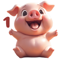 Piggy number one