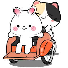 Miki The Rabbit : Animated Stickers