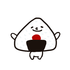 A rice ball.