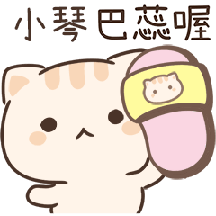 小星貓姓名貼_小琴專用