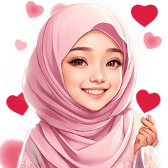 HUDA hijab1th BigStickers