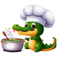 Cooking cute animals