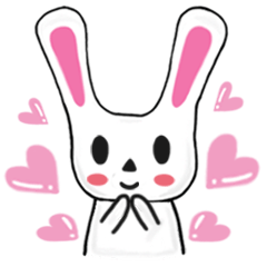 Glutinous rice rabbit family-2 - LINE スタンプ | LINE STORE