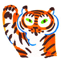 Sega-l's tiger sticker