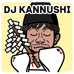 DJ KANNUSHI sticker