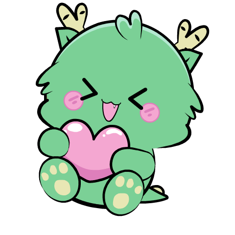 Green Dragon : Pop-up stickers