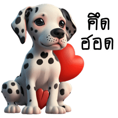 Dalmatian A funy dog (E-San)