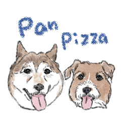 Pan&Pizza LINE Sticker